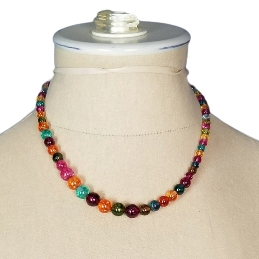 Beautiful Multicolor Bead Necklace